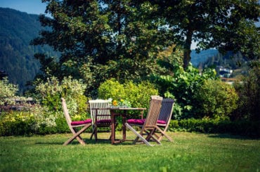 Garten - ride & relax Apparthotel in Eben im Pongau