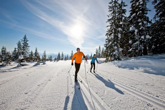 Langlaufen - Winterurlaub in Eben im Pongau