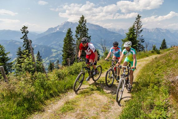 Mountainbiken - Sommerurlaub in Eben im Pongau, Salzburger Sportwelt